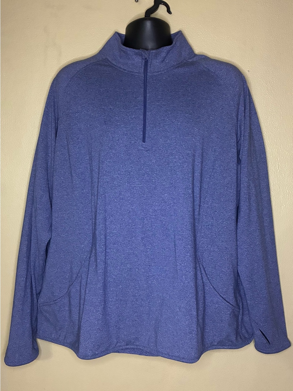 Sport-Tek Ladies Heathered Purple 3XL Performance Tee